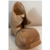 Image 4 : Hand Carved Folk Art - Wooden Boots 4T
