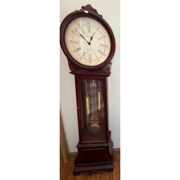Daniel Dakota Westminister Chime Grand Father Automatic Clock 6''Tall w/ Mirror
