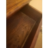 Image 2 : Wooden Side Table with Shelf and Drawer (20"W, 18"D, 27"T) 