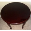 Image 2 :  French Provincial Mahogany End Table w/ Brass Pull 24D