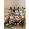Image 6 : 1940s 1950s Tetley Tea Japan Hand-Painted Ceramic Animal Figurines Birds Mammals 
