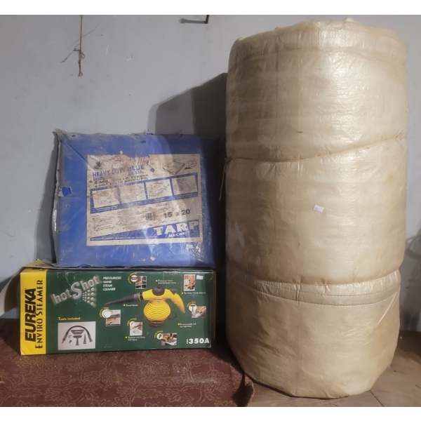 Eureka Hot Shot Pressurized Hand Steam Cleaner, Insulated Tarp, Regular Tarp 