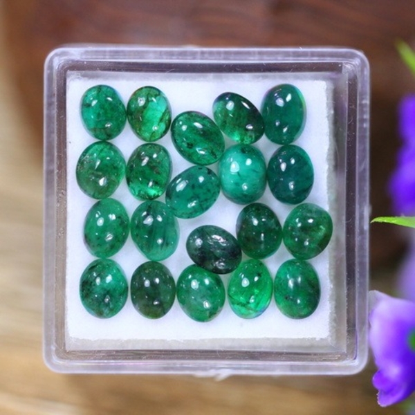 7.04 ct Certified Emerald gemstone PARCEL ($8,800 Appraisal)