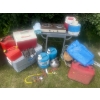 Image 1 : Ultimate Camping Pack - Coolers, Water Jugs, Thermos Jugs, Tables, Gas Cans, Stove