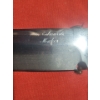 Image 3 : 11" Black & White Knife w/ Wooden & Red Fabric Case