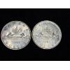 Image 1 : Silver Canadian dollars.800 46.6 g years 1963 & 1965