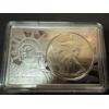 Image 1 : 2021 3 Troy Ounce USA Special Limited Anniversary Coin & Bar United States Mint 5000 Mintage