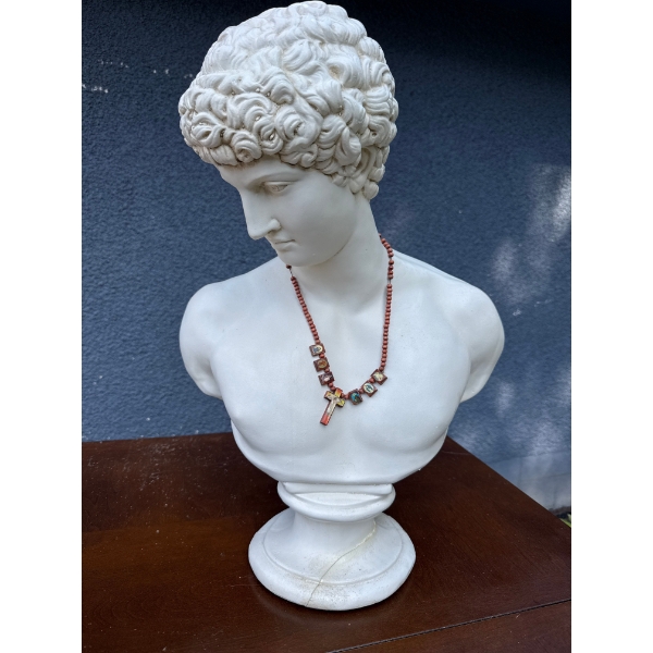 Alexander The Great Bust Sculpture (23" )