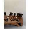 Image 3 : Lovely Decorative Wooden Last Supper Scene - 14L 