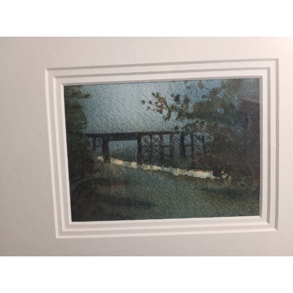 Bridge theme watercolor - 16W, 14T