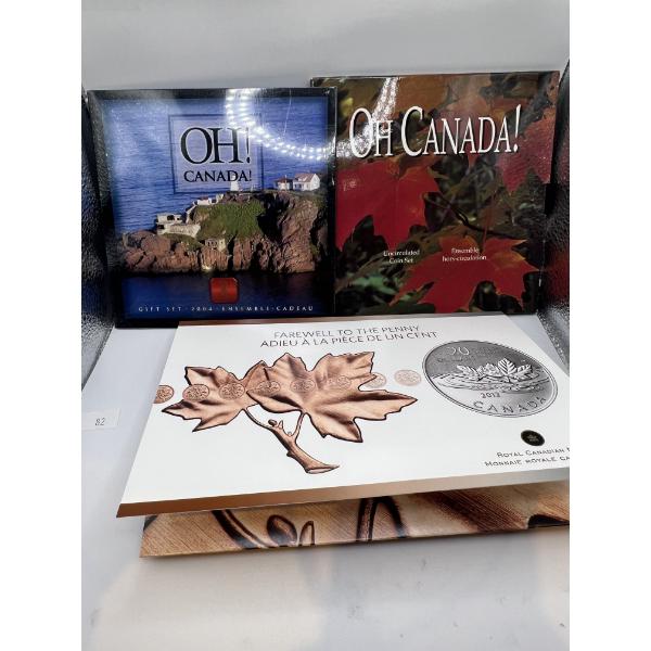 Canadian Coin sets with Fine Silver $20 