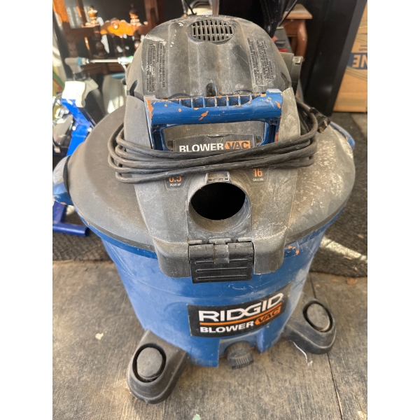 RIDGID 16-Gallon Blower Vac (No Hose)