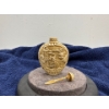 Image 3 : Carved Village Snuff Bottle with Spoon 3H