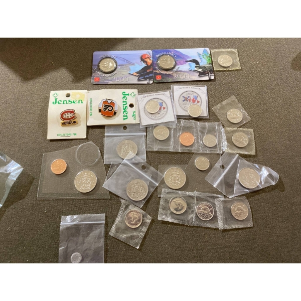 Canadian Commemorative Coins and Pins