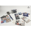 Image 1 :  Edmonton Oilers-Themed Collectible Items And Merchandise.4-Piece Steak Knife Set.  Large Spatula , 