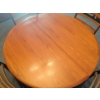 Image 14 : Stunning Mid Century 10 Piece Teak Dining Set - 3 Extenders 6 Chairs 