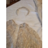 Image 2 : Gorgeous 3 Piece Antique Ball Gown - Lace & Toule - Size Unknown