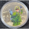 Image 1 : 2016 Canadian $15 National Heroes: Military Fine Silver Coin