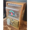 Image 2 : Vintage Chickle Bites Vending Machine 7 W, 7 D, 12 T (Key Included Not Exact/ But Works to Open Box)