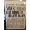 Image 3 : Framed Newspaper Pages Featuring Historic Headlines and Imagery