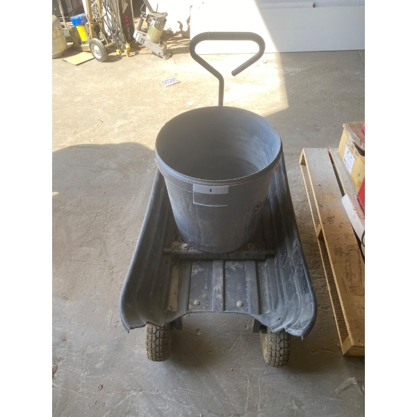 Prep Co. Utility Wagon with Handle and Rubber Tires