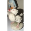 Image 2 : Cybis Figurines: Sitting 4 T, Holding Doll 6.5 T, Apple 7.5, Bird 4.5 T 