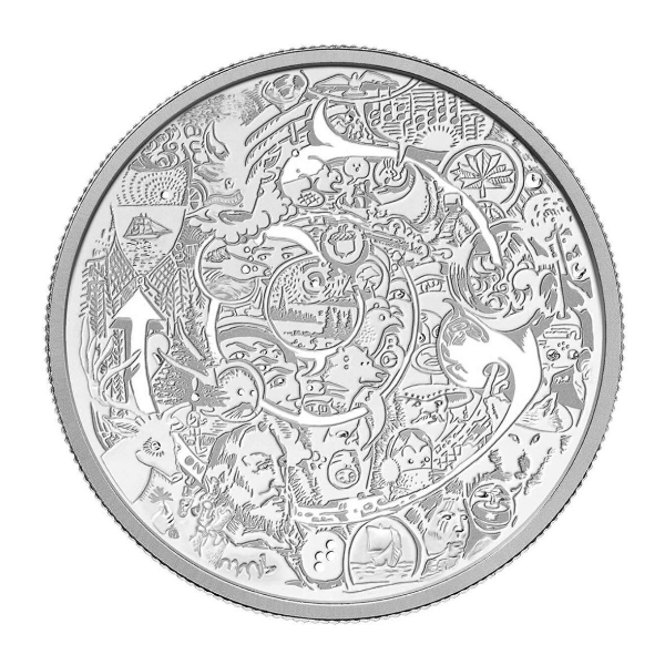 2014 $30 Canadian Contemporary Art - Pure Silver Coin
SKU: 129132
