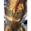 Image 5 : Large Decorative Solid Brass Deer - 3 Feet Tall, 2 Feet Wide 