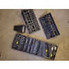 Image 4 : JOBMATE Drill Press - Mo.55-5901-6 w/ Assorted Drill Bits & Tool Caddies 