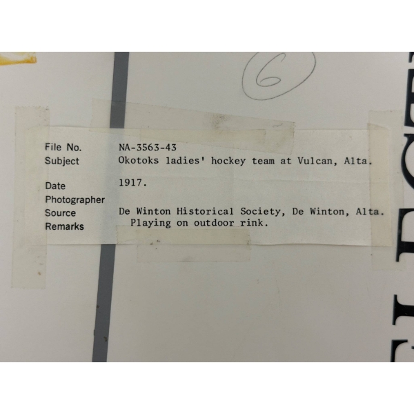 Early 20th Century Women's Hockey Photographs