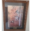 Image 1 : Print "Winter Harvest"- Artist:  Mark Anderson,  26 x 34 Framed Under Glass