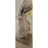 Image 3 : Austin Production Plaster Resin Statue of Girl Wearing Dress 9 W, 10 D, 23 T 