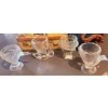 Image 4 : Decorative Tins, Brass Bell, Ceramic Cup with Octopus Handles and Four Glass Bird-Shaped Dn
