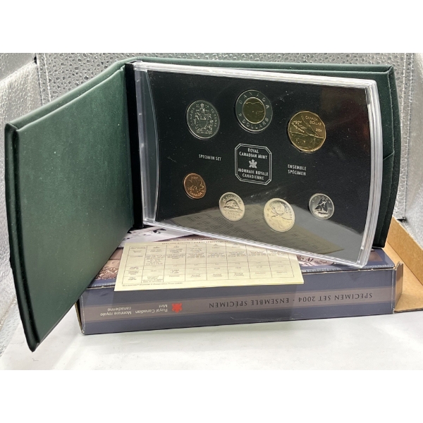2004 Canadian Specimen Set 