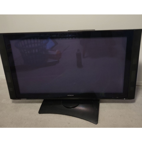 44' Hitachi Plasma Television Mo.42HDS52A w/ Remote