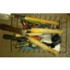Image 6 : Complete Gardeners Stock Pile Of Goodies  Rakes, wheelbarrow, Lawnmower, Weed Whacker, Jerry Cans, H