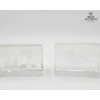 Image 3 : Crystal Souvenir Decorative Block 3''INCHES AND 2''INCHES IN HEIGHT.