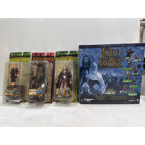 Lord of the Rings Action Figures and Traceable Miniature Game