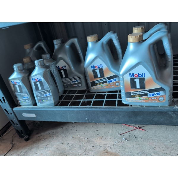 Collection Of Mobil1 Ext. Performance Full Synthetic Motor Oil 