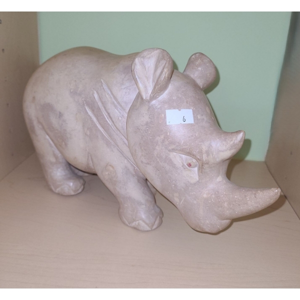 Carved Rhino 6 T