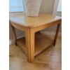 Image 3 : VINTAGE End Table w/ 80's Post Modern Plaster Of Paris Decorative Table Lamp 25T