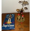 Image 8 : Scandinavian Christmas Decorations - Carousel Candle Holders Angel Chimes & more