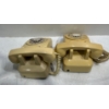 Image 2 : Pair of Beige Vintage Northern Electric Table Rotary Telephones