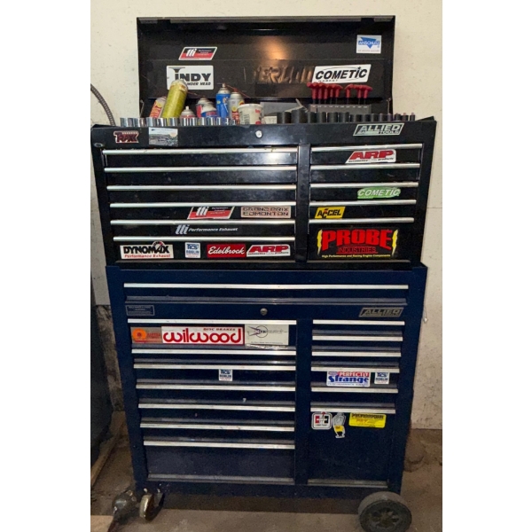 
Professional Automotive Rolling Tool Chest FULL of ALL A Mechanics Needs To Fix Anything