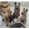 Image 5 : Tannereye German Shepherd 10.5 W, 4 D, 6.5 T- Ceramic Tallest 4.5 T, Pewter 1.5 W, 0.5 T 