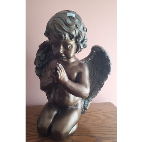 Resin Praying Angel 14 W (Wing Span), 16 T