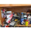 Image 8 : 3 Shelves of Mystery Tool Contents - Welding, Sprays, Makita BHP451, DeWalt DW926 (No Bat) & More