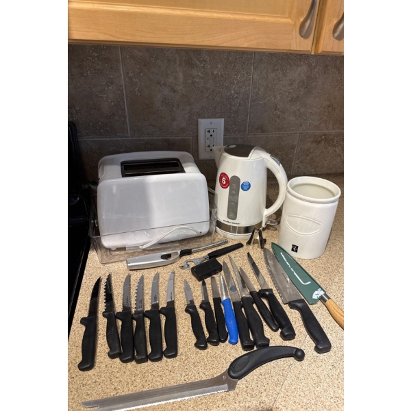 Toaster Electric Kettle Steak Knife Collection & More