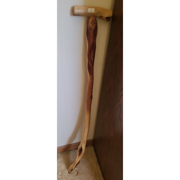 Wood Walking Stick 34.5 T 