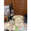 Image 3 : hair dryer, cookie press, vintage phone, vintage board games flash light and more 